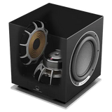 Subwoofer DALI SUB P-10 DSS — Woofer 10" Down-Firing, Radiadores Pasivos y 300W RMS