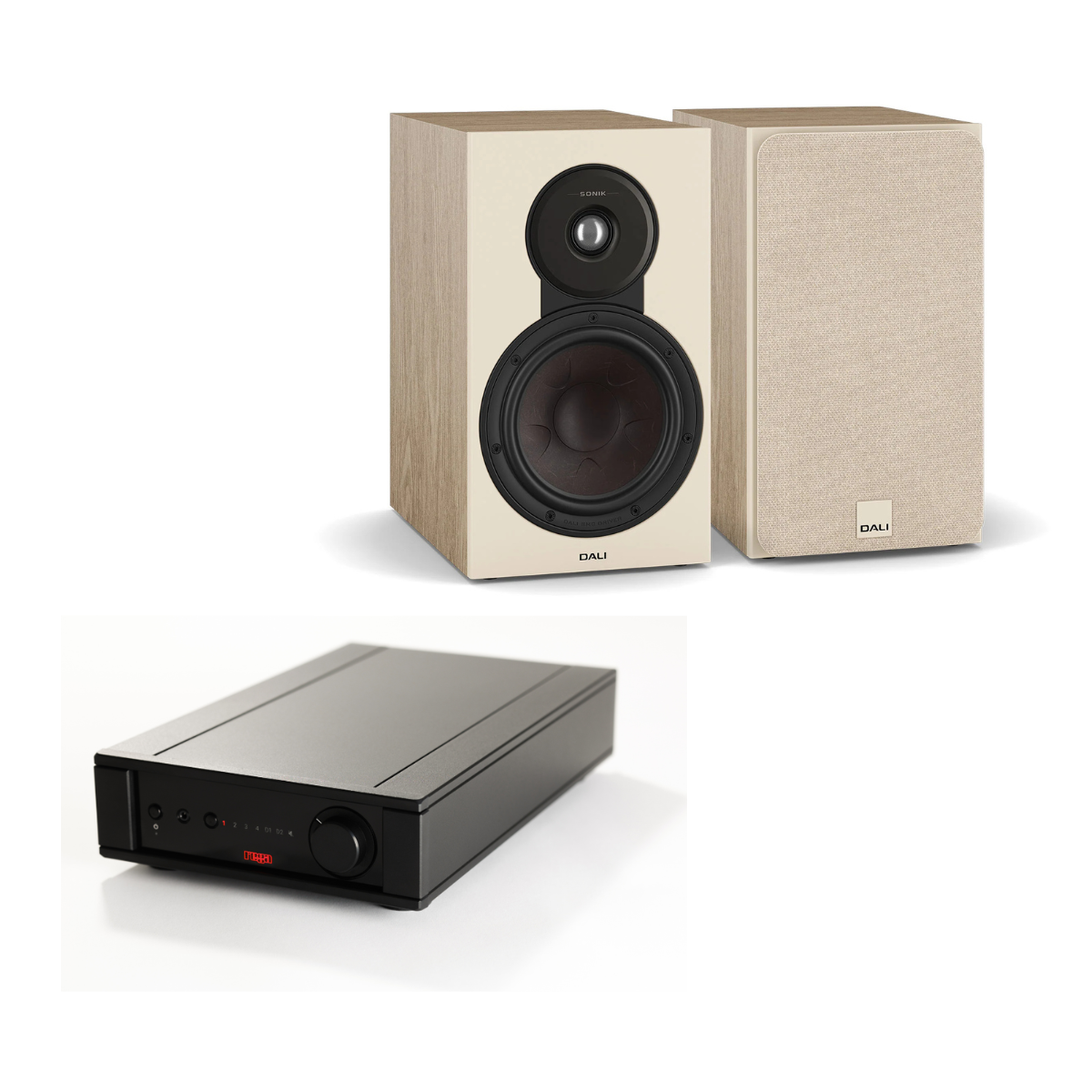 Pack Amplificador Brio MK7 + Parlantes SONIK 3