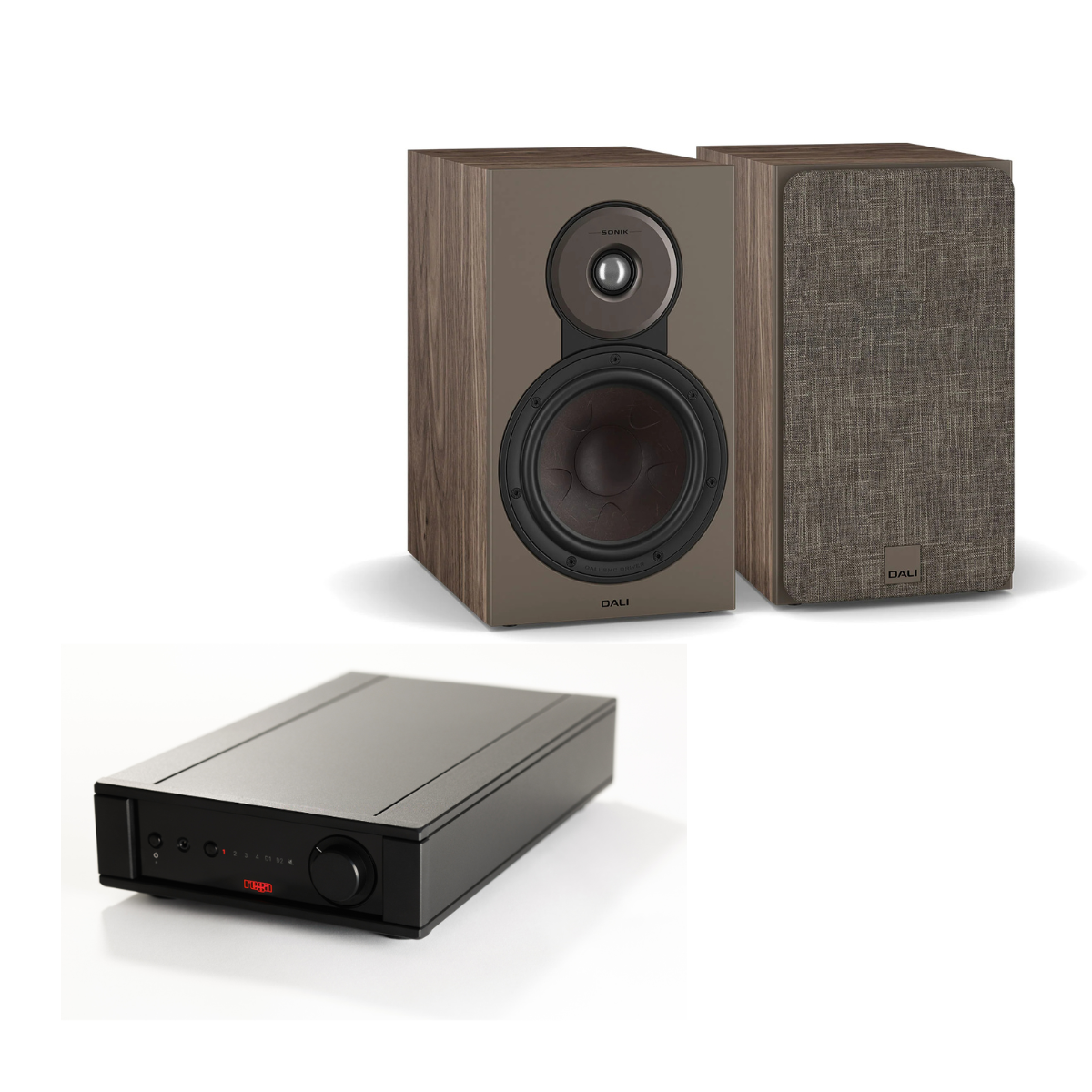 Pack Amplificador Brio MK7 + Parlantes SONIK 3
