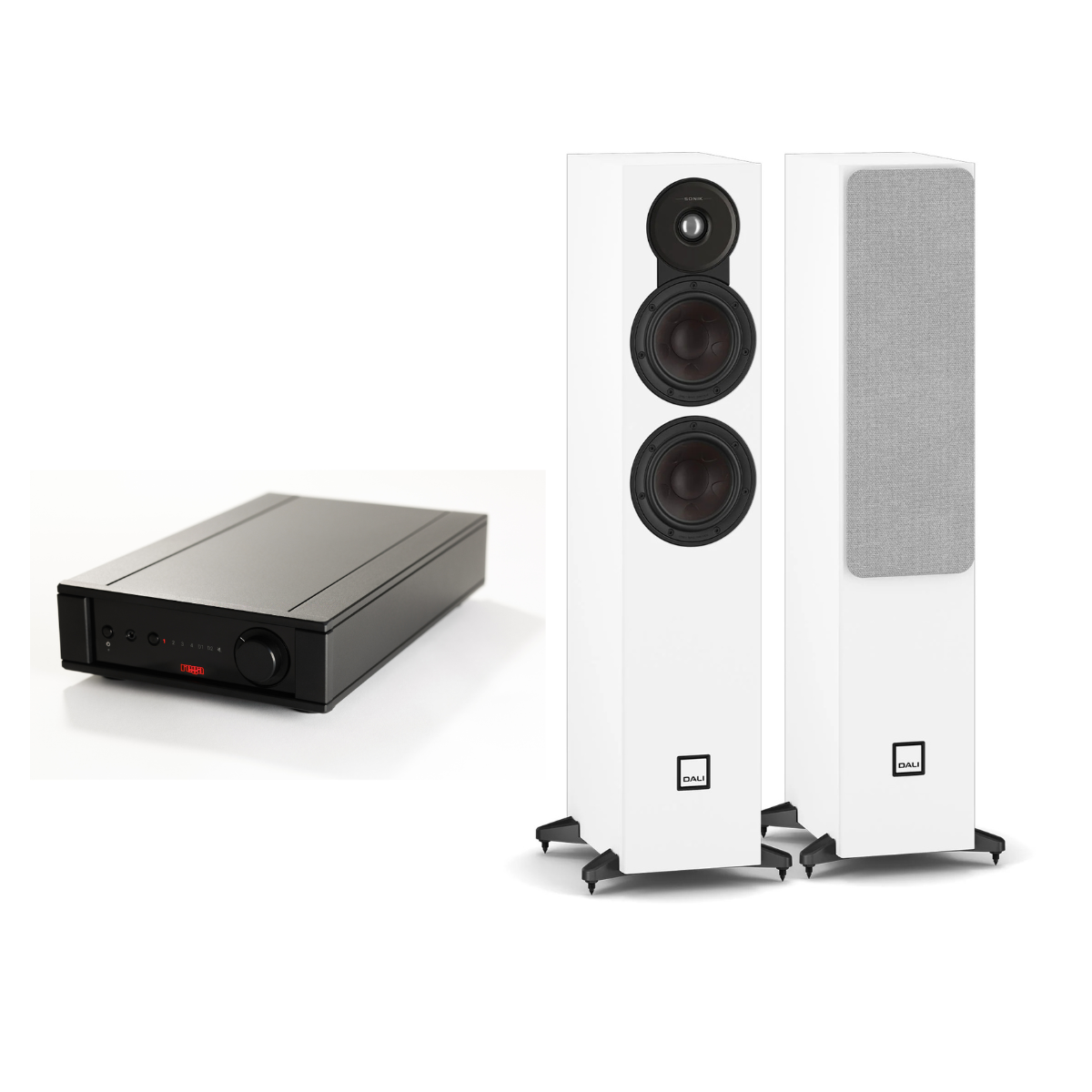 Pack Amplificador Brio MK7 + Parlantes Sonik 5