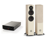 Amplificador Rega Brio MK7 + Parlantes SONIK 5 — Pack Hi-Fi Floorstander (Preventa: Despachos a partir del 16 de Julio)