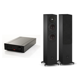 Amplificador Rega Brio MK7 + Parlantes SONIK 5 — Pack Hi-Fi Floorstander (Preventa: Despachos a partir del 16 de Julio)