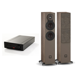 Amplificador Rega Brio MK7 + Parlantes SONIK 5 — Pack Hi-Fi Floorstander (Preventa: Despachos a partir del 16 de Julio)
