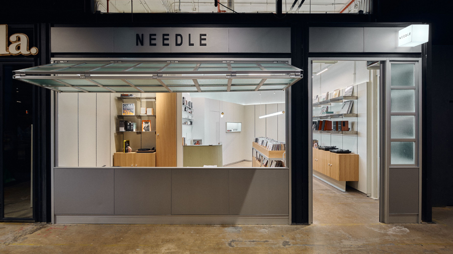 Fachada de la tienda Needle MUT