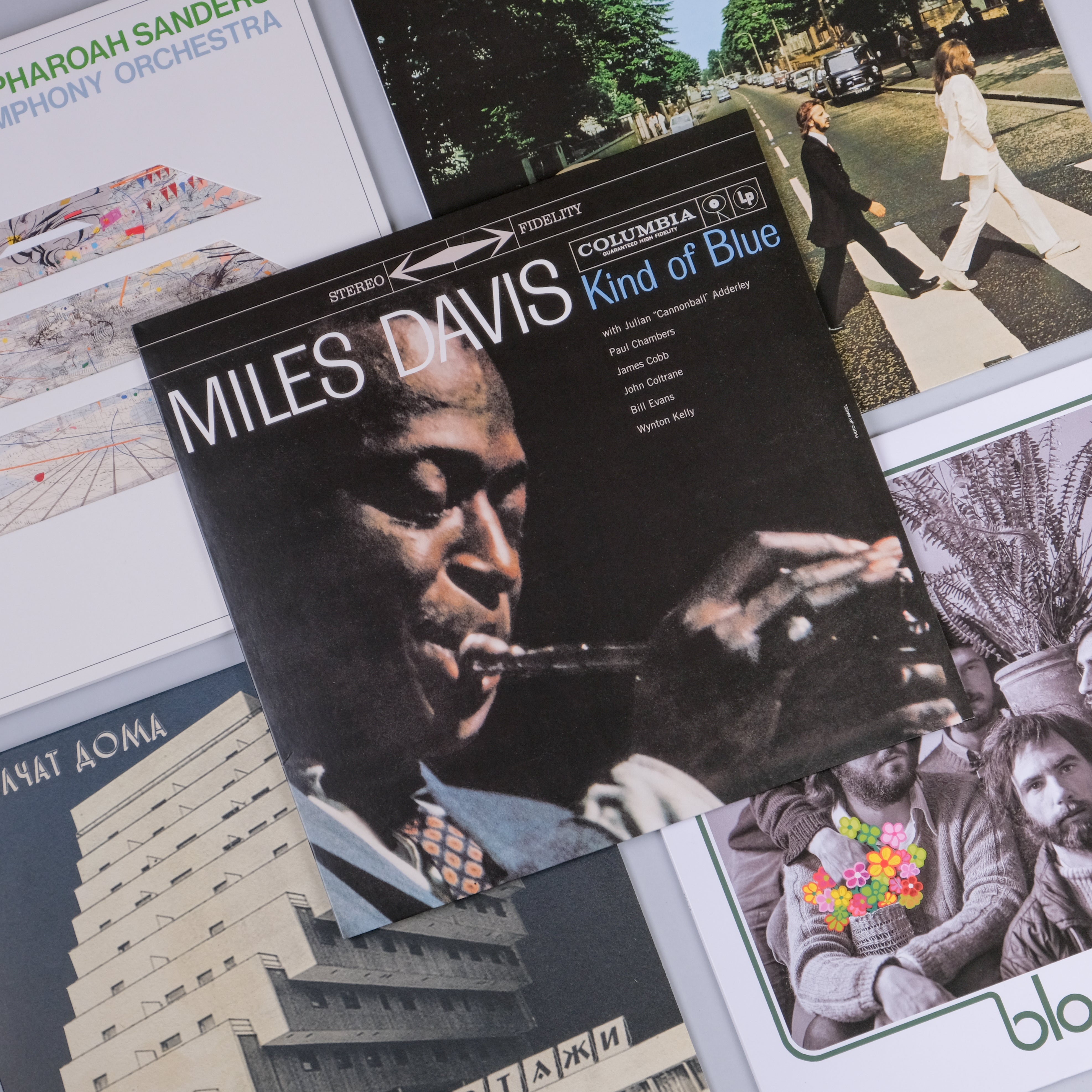 Kind Of Blue, Los Blops, Pharoah Sanders, The beatles, vinilos