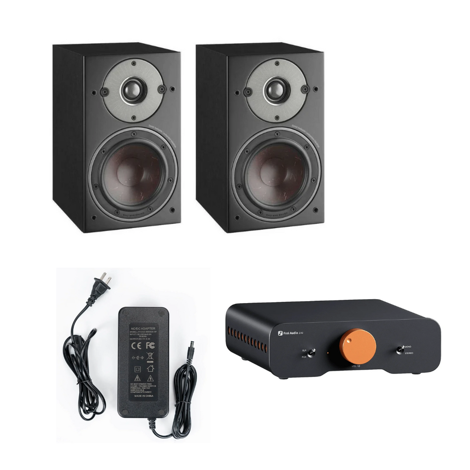 Pack Amplificador ZA3 + Fuente 48V + Parlantes Oberon 1