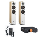 Pack Amplificador ZA3 + Fuente 48V + Parlantes Oberon 5