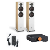 Pack Amplificador ZA3 + Fuente 48V + Parlantes Oberon 7