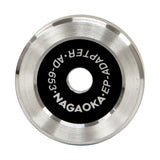 Adaptador de 45 rpm Nagaoka AD-653 para vinilos de 7 pulgadas