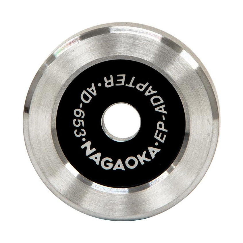 Adaptador de 45 rpm Nagaoka AD-653 para vinilos de 7 pulgadas