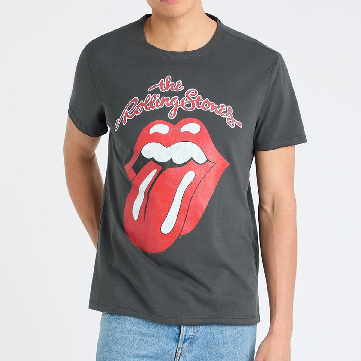 BODY AMPLIFIED ROLLING STONES – Maglietta Neonato Con Strass, Taglia 62/68 (3-6 Mesi)