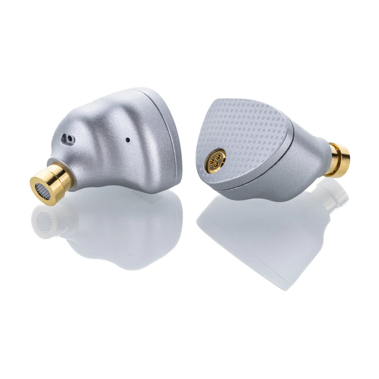 Audífonos in-ear Moondrop Aria 2 en color plateado