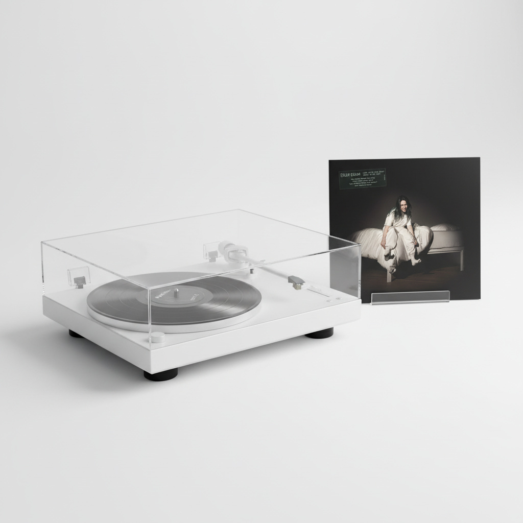 Billie Eilish exhibición en tornamesa - nueva versión
