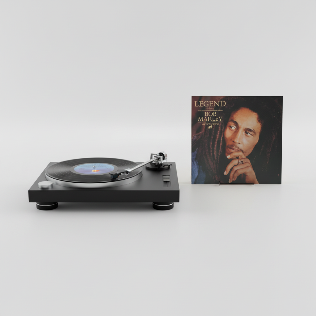 Bob Marley Legend en tornamesa