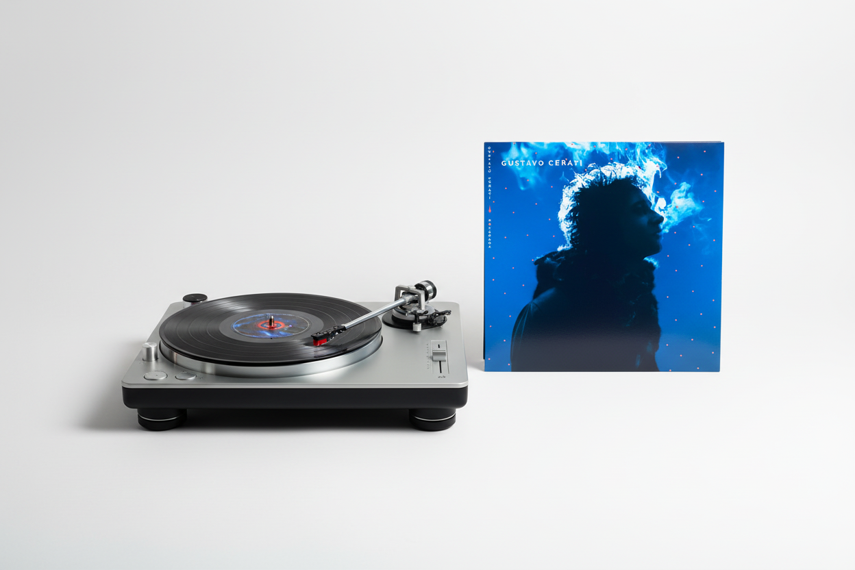 Gustavo Cerati - Bocanada en tornamesa minimalista