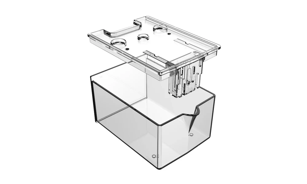Estanque de agua removible HumminGuru para lavadora ultrasónica de vinilos