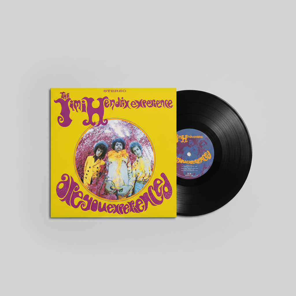 Jimi Hendrix Are You Experienced - label correcto