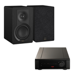 Pack parlantes DALI Kupid con amplificador Rega Brio Mk7 · Negro