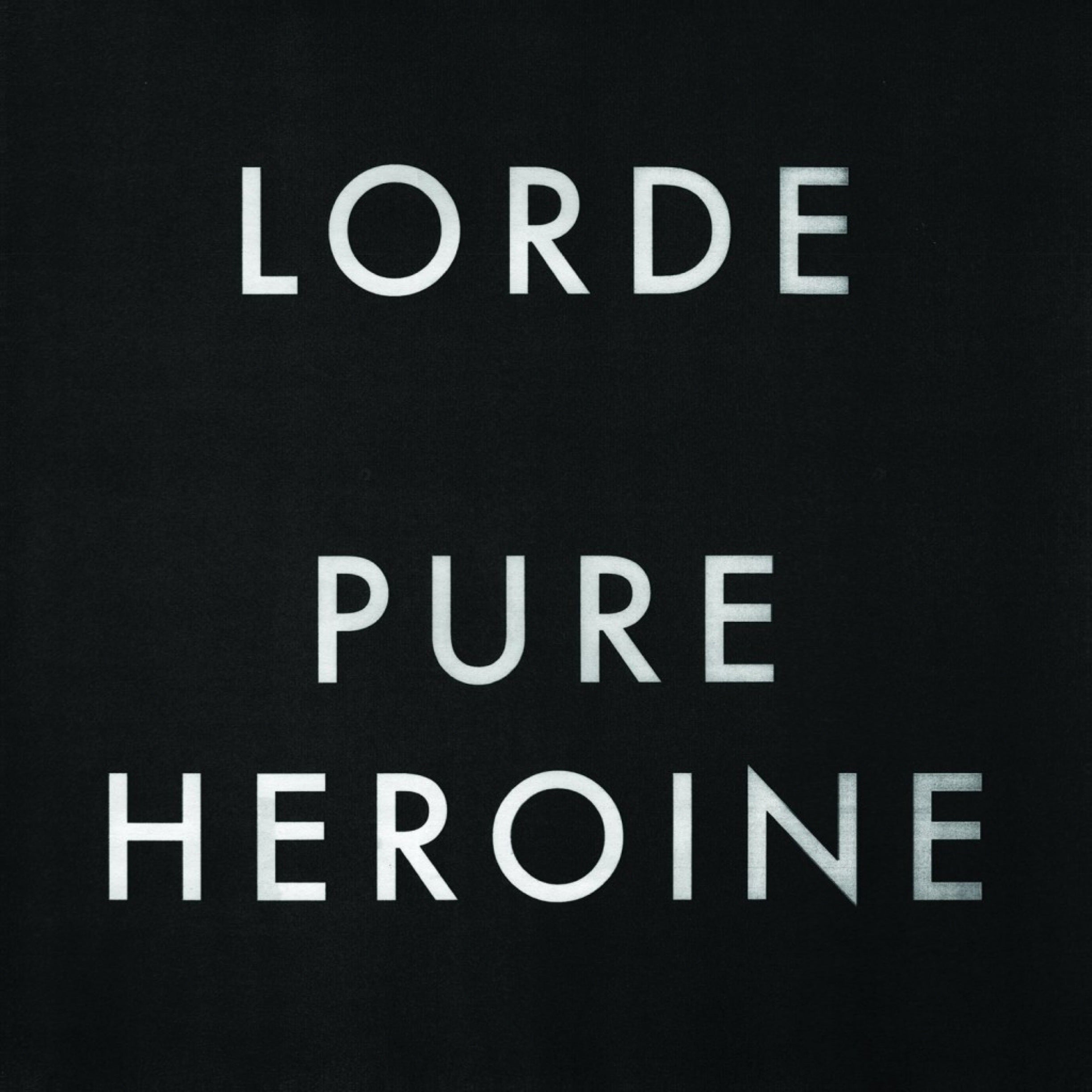 Portada del vinilo Pure Heroine de Lorde