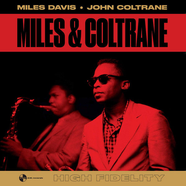 Portada del vinilo Miles and Coltrane de Miles Davis y John Coltrane