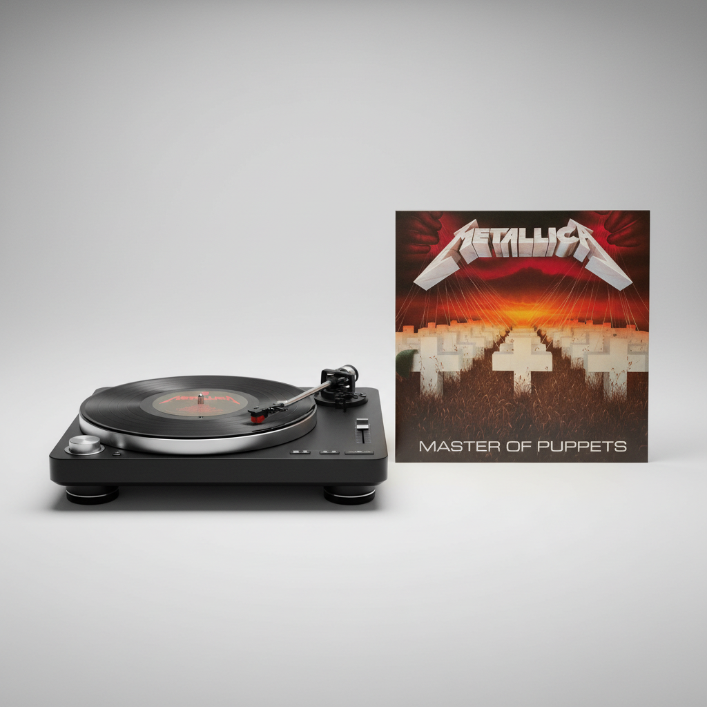 Metallica en tornamesa