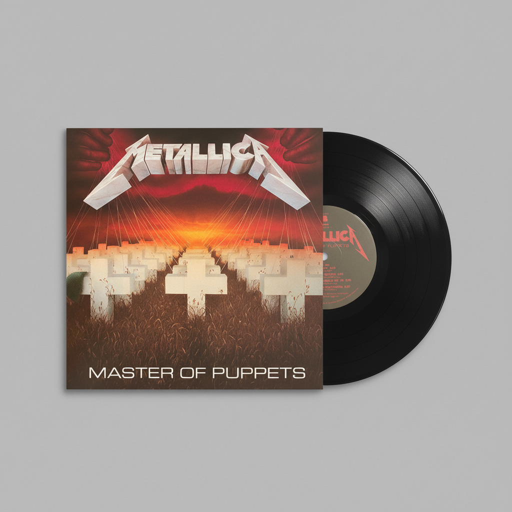 Metallica vinilo saliendo