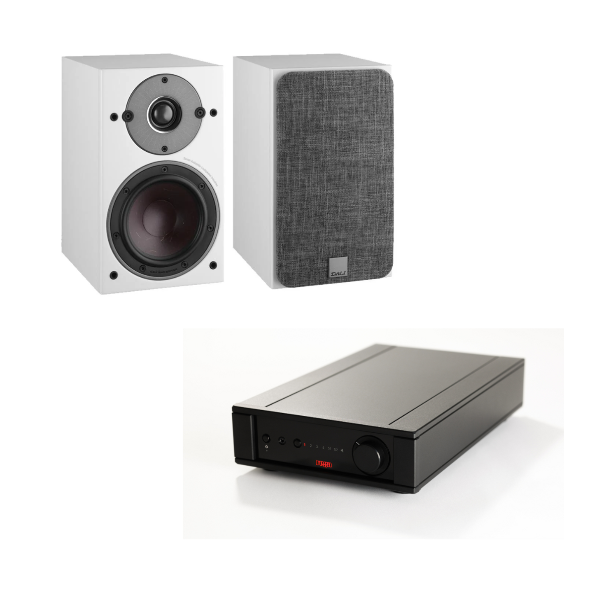 Pack Amplificador Brio MK7 + Parlantes Oberon 1