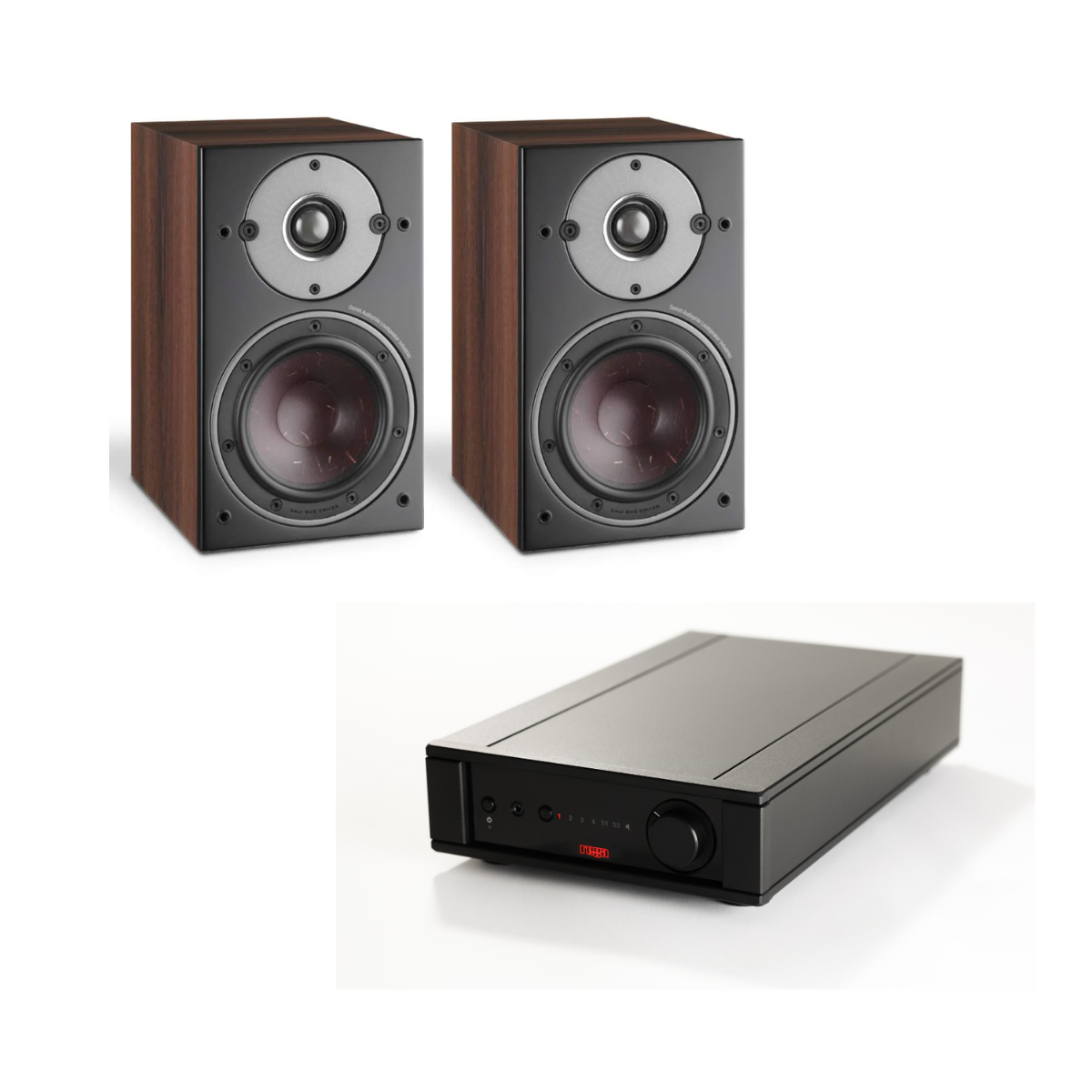 Pack Amplificador Brio MK7 + Parlantes Oberon 1