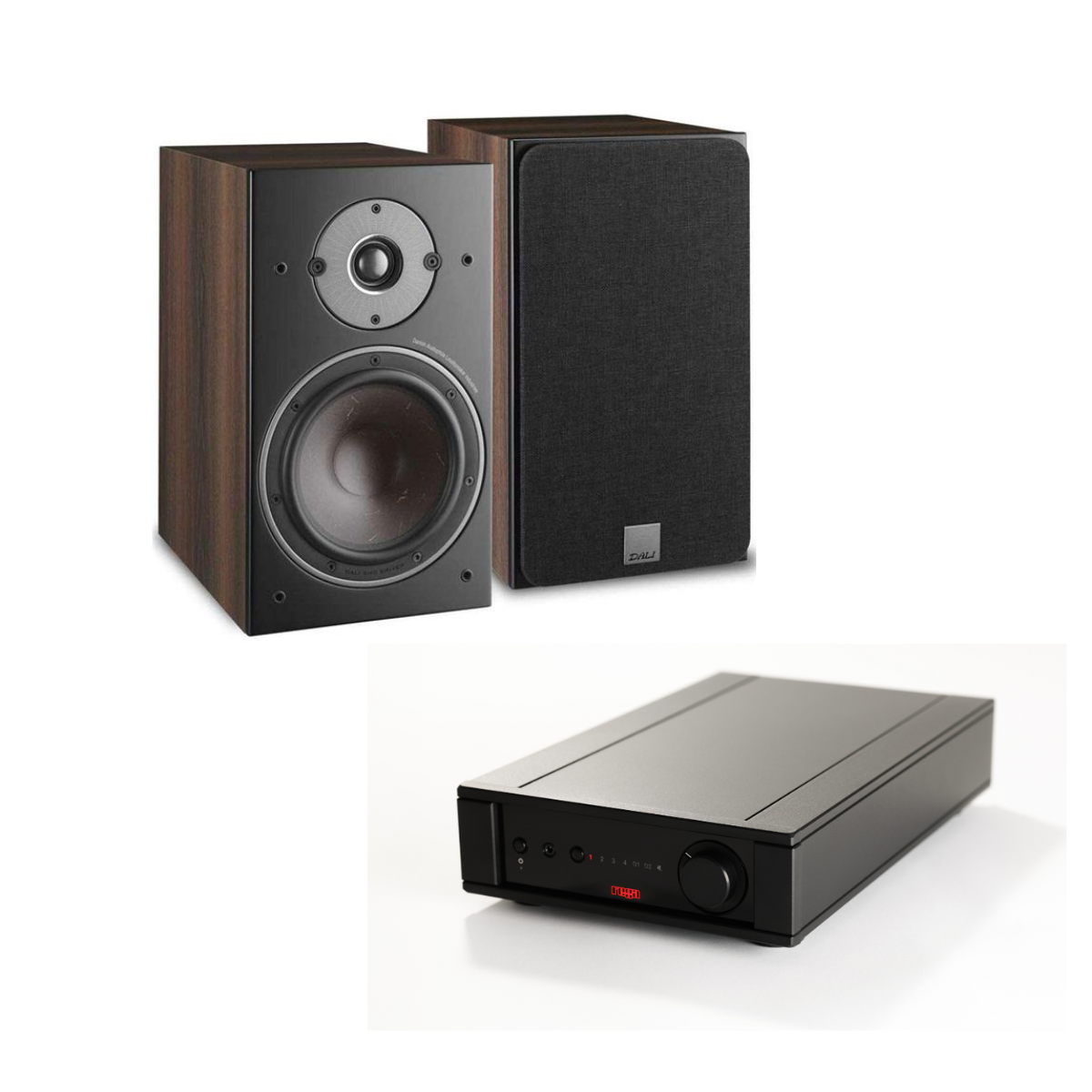 Pack Parlantes Oberon 3 + Amplificador Brio