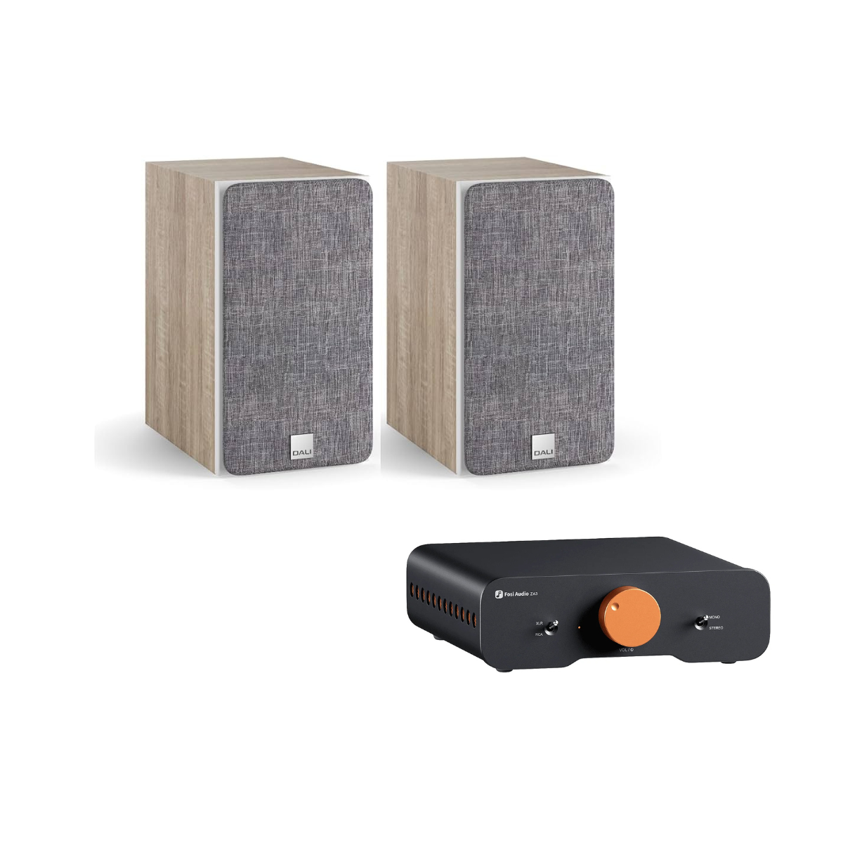 Pack Parlantes Oberon 3 + Amplificador ZA3