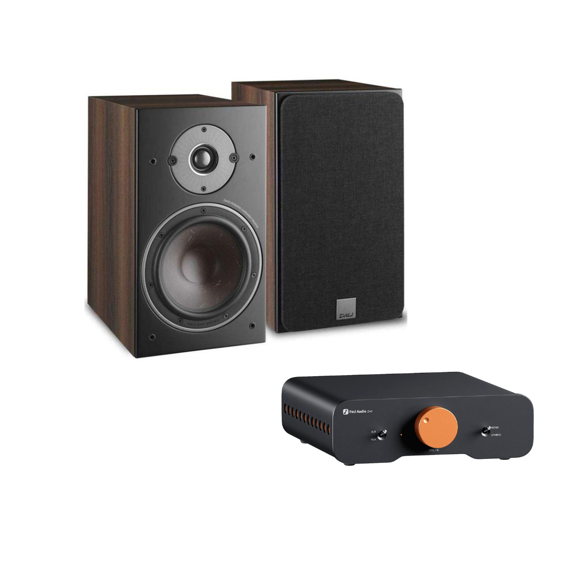 Pack Parlantes Oberon 3 + Amplificador ZA3