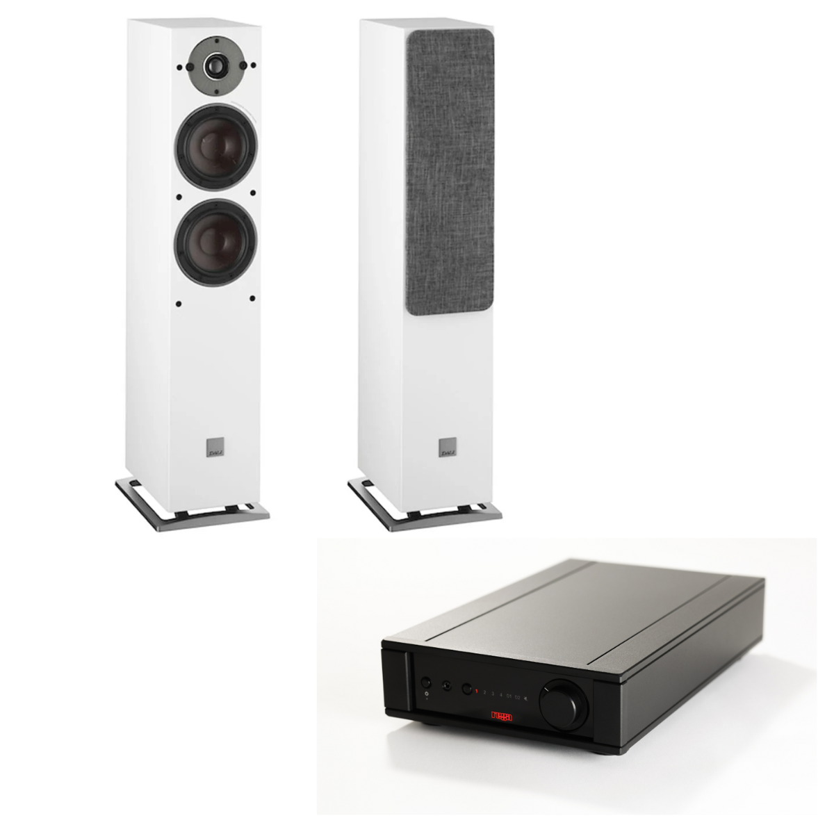 Pack Amplificador Brio MK7 + Parlantes Oberon 5