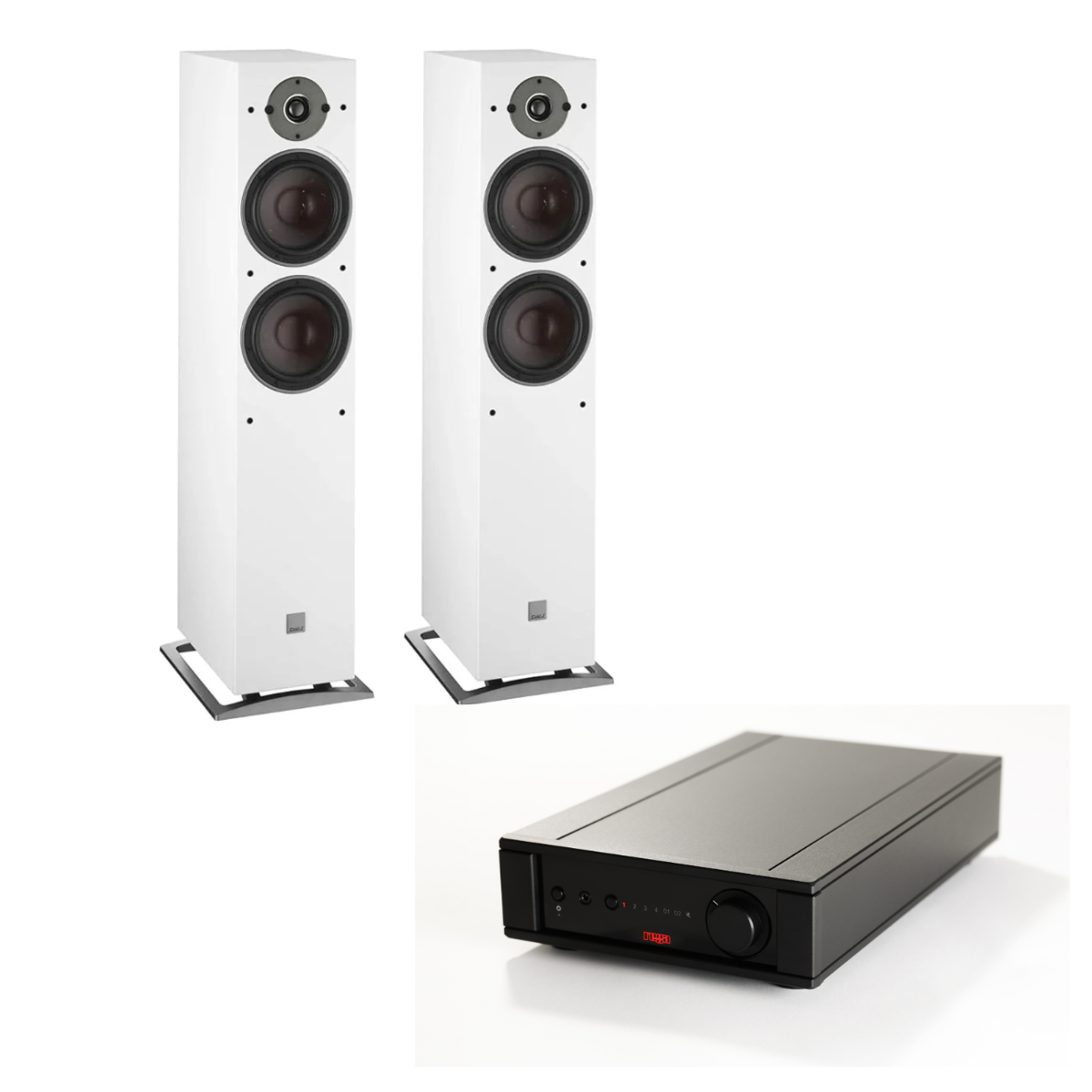 Pack Amplificador Brio MK7 + Parlantes Oberon 7