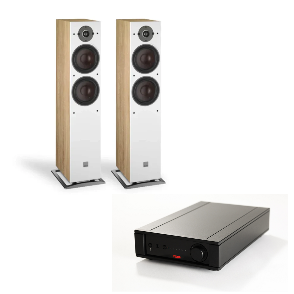 Pack Amplificador Brio MK7 + Parlantes Oberon 7