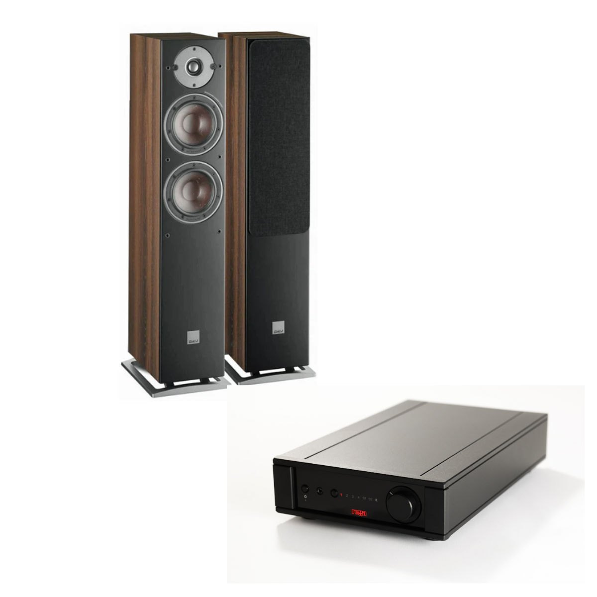 Pack Amplificador Brio MK7 + Parlantes Oberon 7