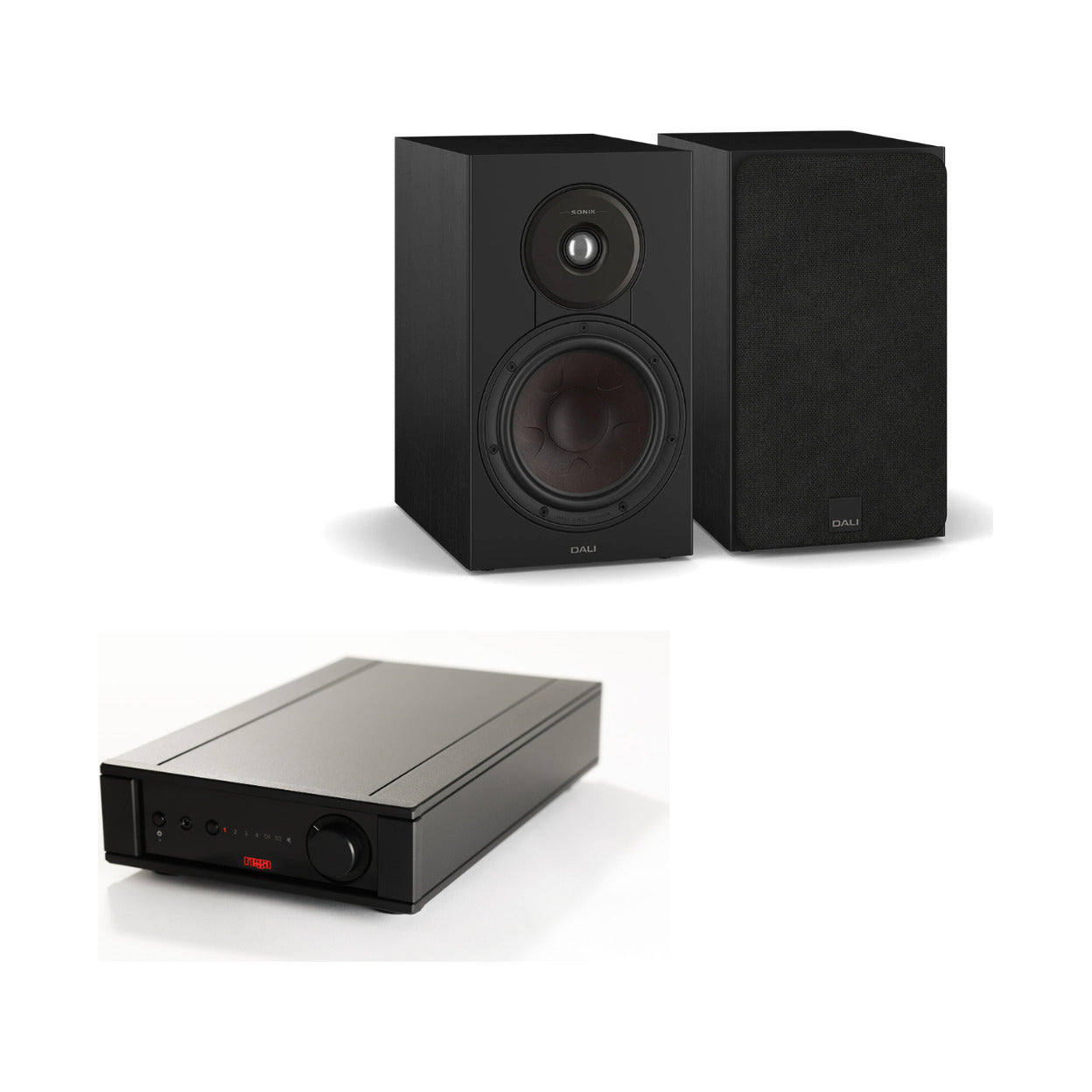 Amplificador Rega Brio MK7 + Parlantes SONIK 3, Pack Hi-Fi Compacto