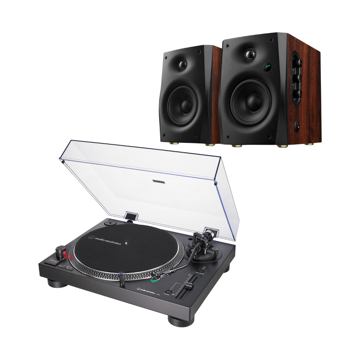 Pack Tornamesa AT-LP120XUSB + Parlantes D1100