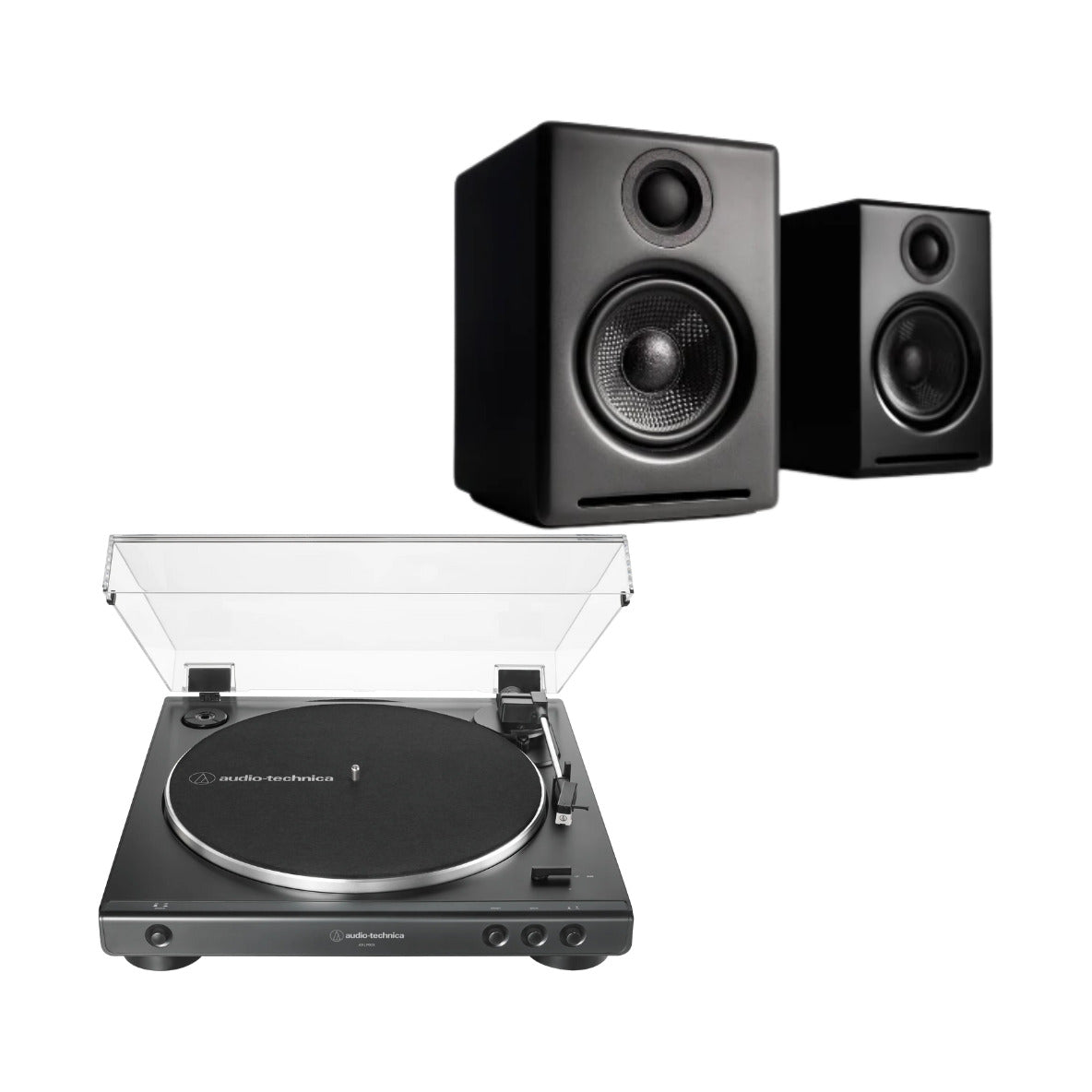 Pack Tornamesa AT-LP60X + Parlantes A2+ Wireless