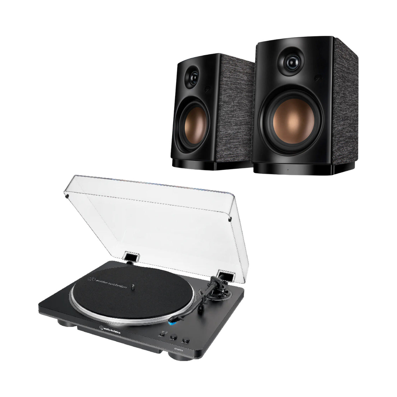 Pack Tornamesa AT-LP70X + Parlantes OS-10
