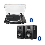 Pack tornamesa Audio-Technica AT-LP70XBT y parlantes AT-SP3X