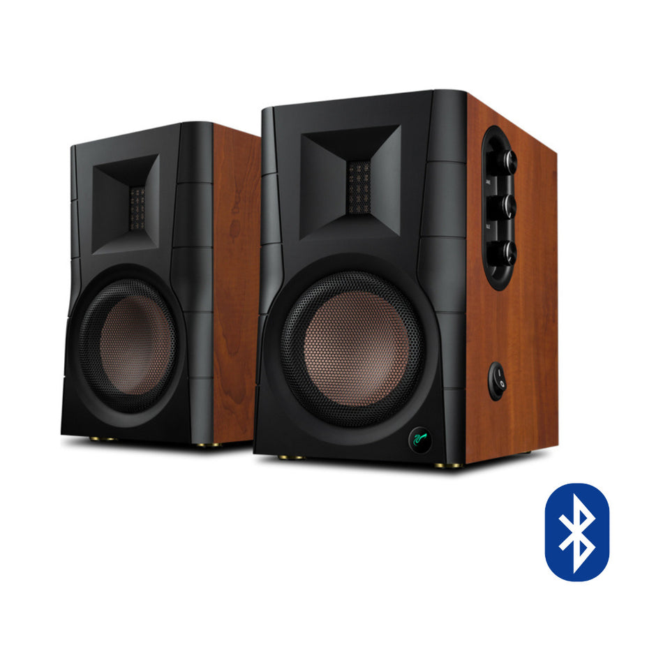 Parlantes Swan D200 con tweeter de cinta y woofer de 5 pulgadas