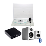 Planar 3 con pre phono A2D y parlantes A2+ Blanco / Blanco