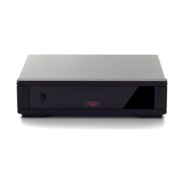 Pre phono Rega Fono MM Mk5 de frente, sobre fondo blanco