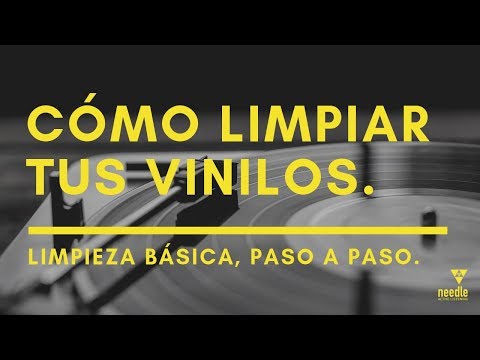 tutorial de limpieza de vinilos