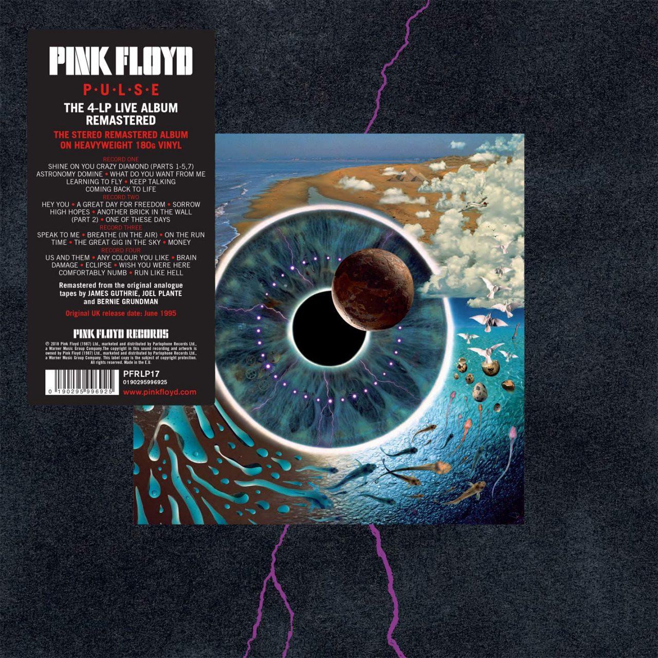 Pink Floyd - Pulse (4LP / Libro 52 pp)