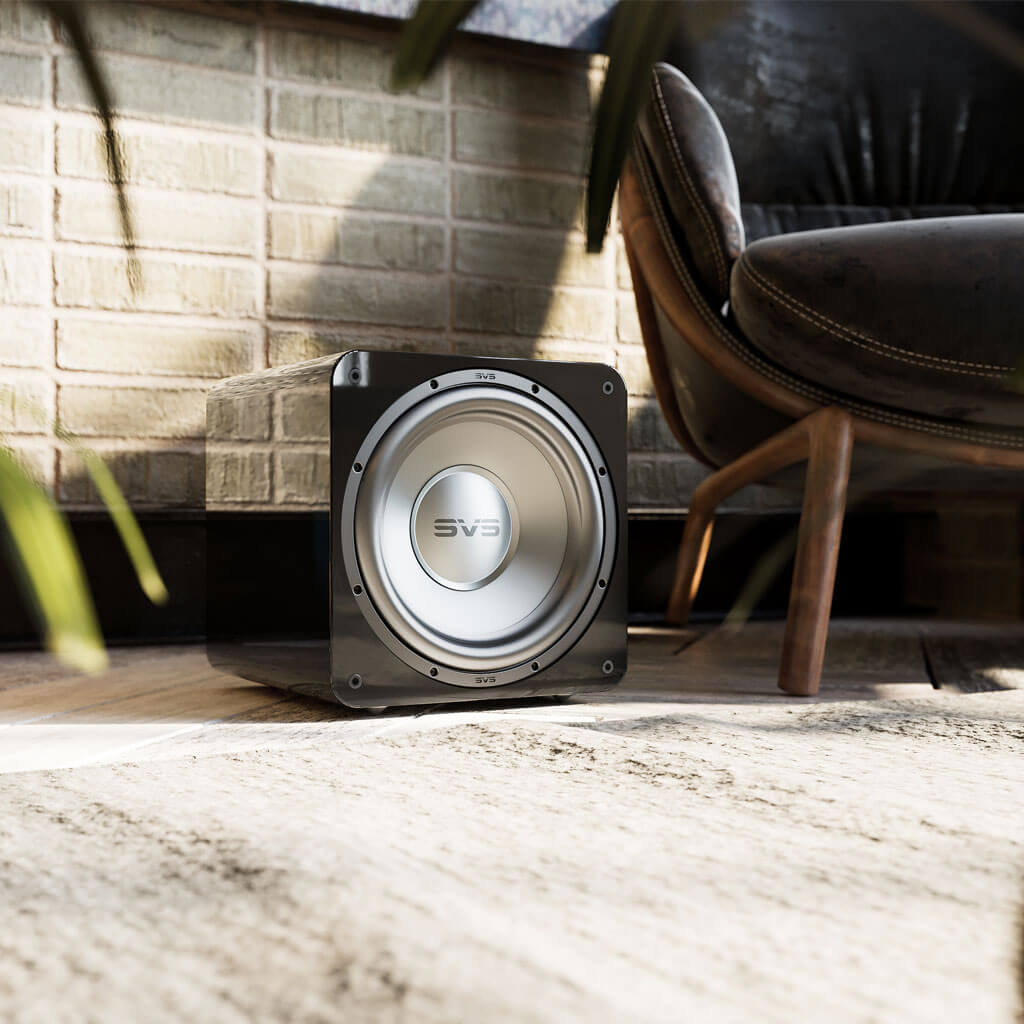 SVS SB-1000 Pro integrado en una sala de escucha