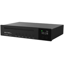 Reproductor de CD SMSL PL150 vista frontal con display LED y controles