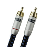 Conectores RCA bañados en oro de 24 quilates del SVS SoundPath