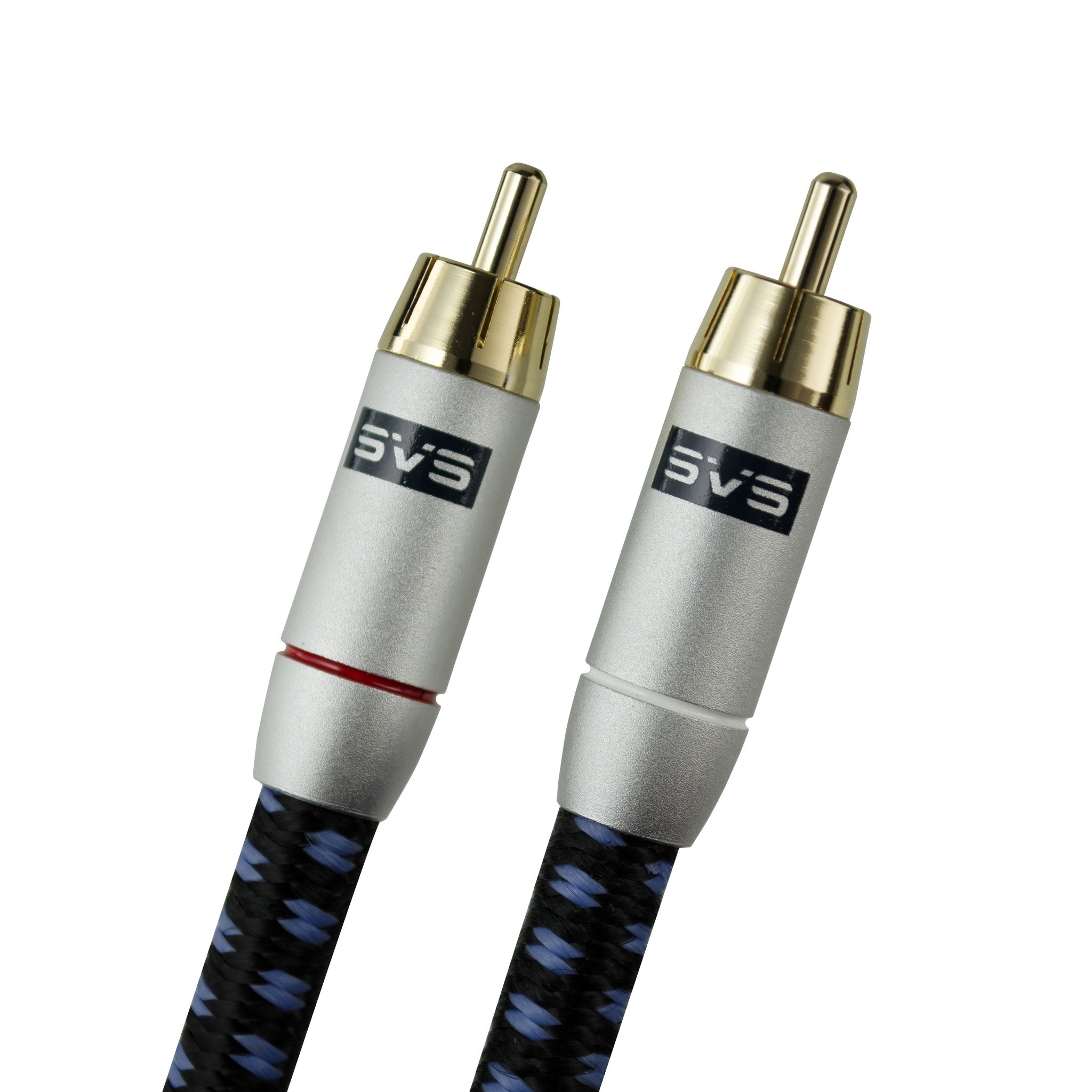 Conectores RCA bañados en oro de 24 quilates del SVS SoundPath