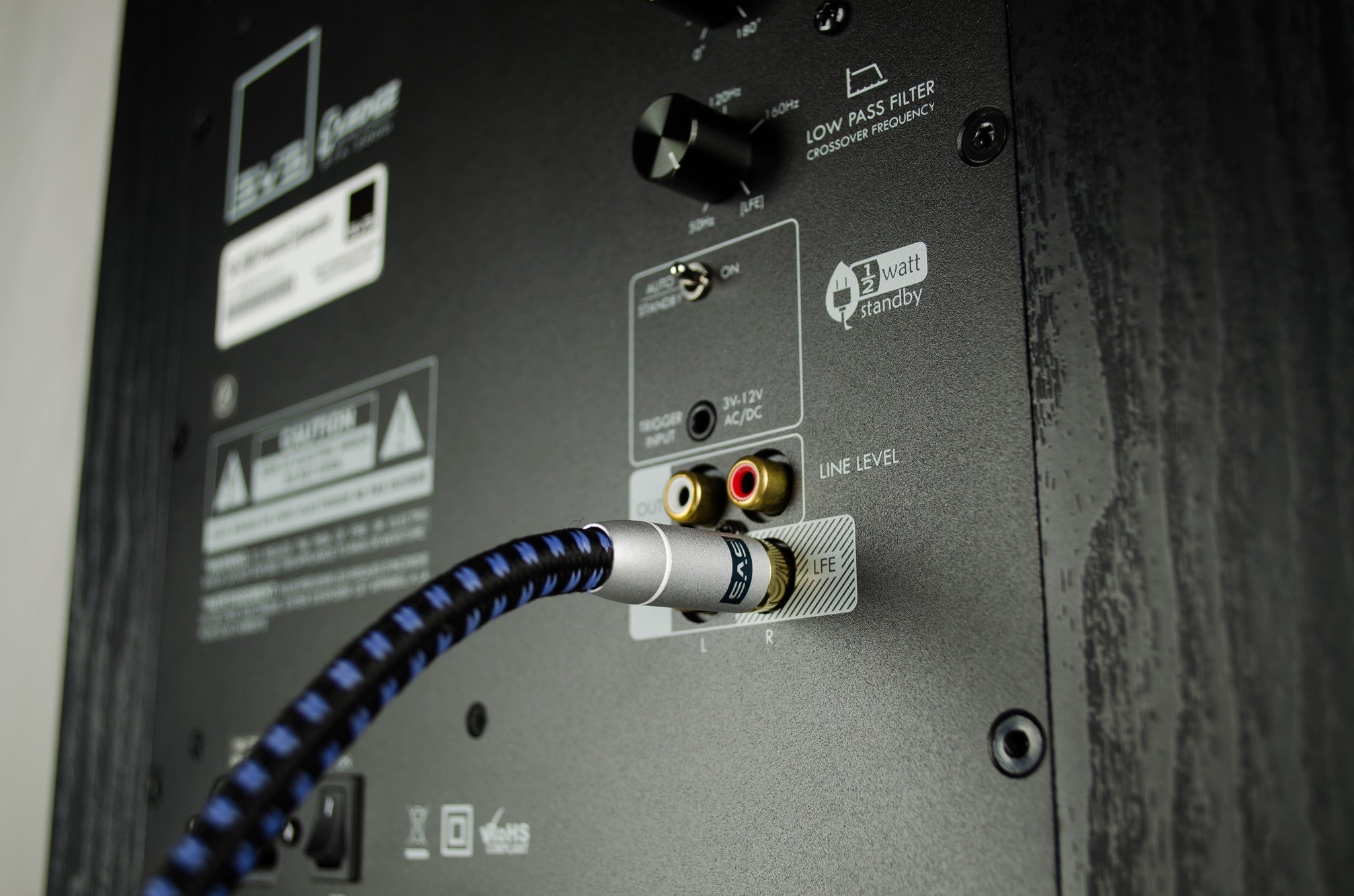 Cable SVS SoundPath con funda de algodón trenzado
